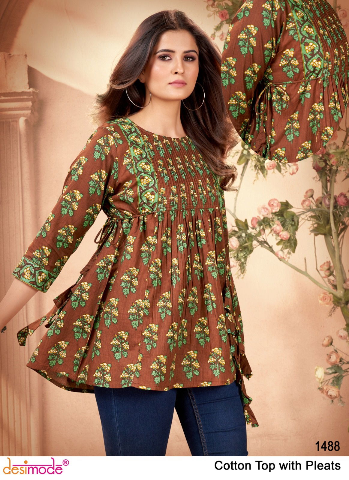 100 Miles Desimode 1488 Size Set Western Ladies Top Catalog